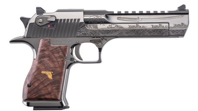 Magnum Research and Iron Monkey Rifle Works Unveil the “Dueling Katanas” Desert Eagle — New